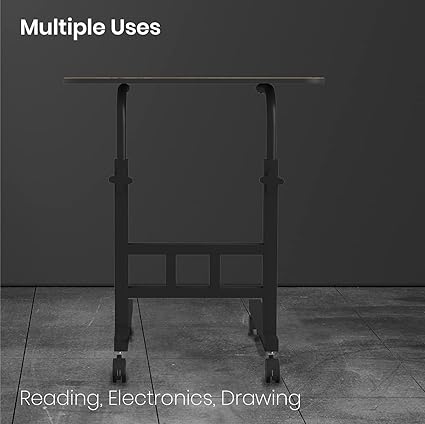 Portronics My Buddy D Wood Multipurpose Movable & Adjustable Table for Computer & Laptop(Brown) Portronics My Buddy D Wood Multipurpose Movable & Adjustable Table for Computer & Laptop(Brown)