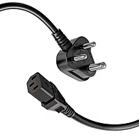 Portronics Konnect G4 – 3-Pin Desktop Power Cable, 1.2M, durable and flexible design, perfect for connecting devices to power sources, ensures stable power supply, ideal for home and office use.