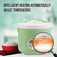 Havells Max Cook Dlx Cl 2.8 Ltr Rice Cooker, 2.8 Liter, Light Green