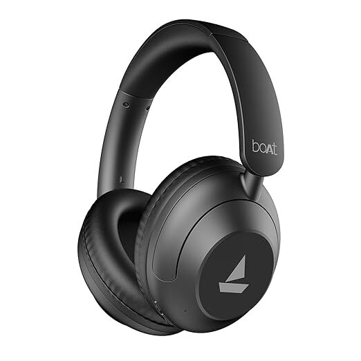 boAt Rockerz 650 Pro (Iris Black) - New Arrival
