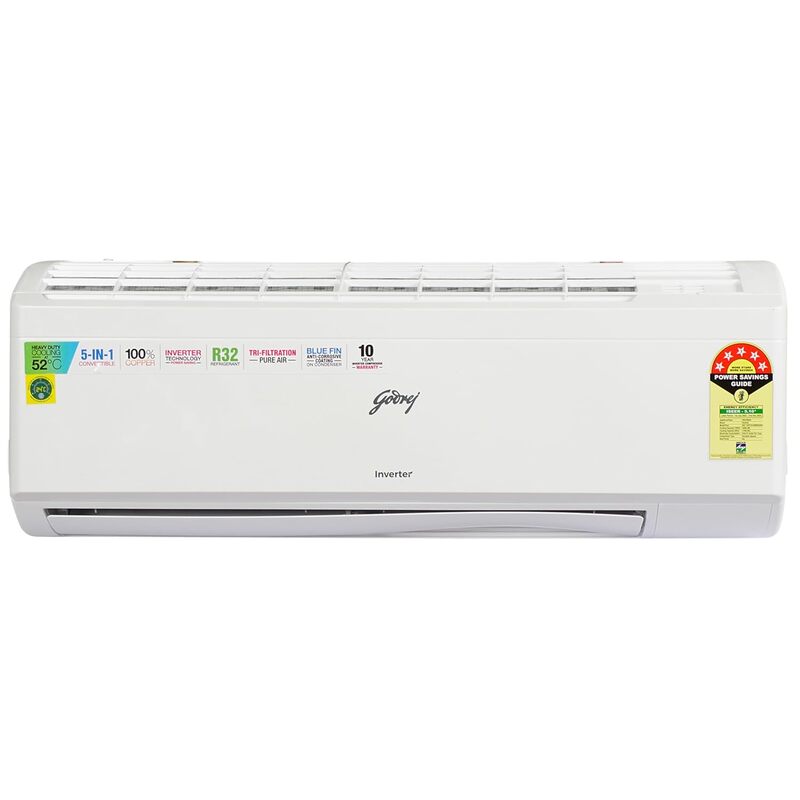 Godrej 1.0 Ton 5 Star Inverter Split Air Conditioner