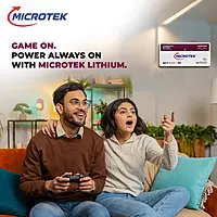 Microtek 100Ah 25.6V LiFePO4 Lithium Battery | MLB2560060 | 2.56kWh