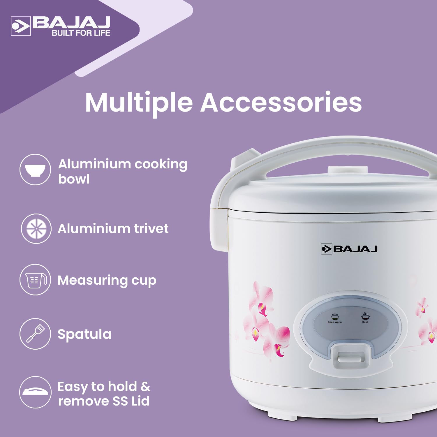 Bajaj HYPERION SURFACE LED PANEL 10W WDL SQR