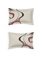 Flux Haute Red Elemental DDecor Bed Sheet
