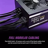 OpenBox COOLER MASTER MWE Gold V2 FM 750W A/UK Cable 750 Watts PSU (Black)