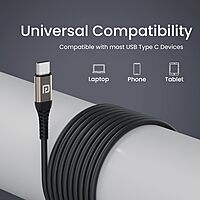 Portronics Tune C In-Ear Metal Earbuds – On/Off/Volume Switch | Braided Cable | Type-C | Grey