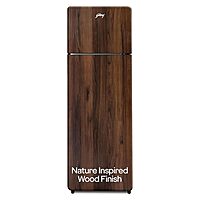 Godrej 272 L 2 Star Wood Finish, 30 Days Farm Freshness, Frost Free Inverter Double Door Refrigerator