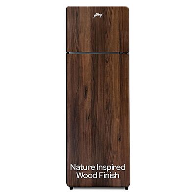 Godrej 272 L 2 Star Wood Finish, 30 Days Farm Freshness, Frost Free Inverter Double Door Refrigerator