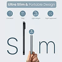 Portronics Magclick 5K is a 5000mAh magnetic wireless charger designed for convenience. It offers fast charging, portability, and a sleek design, making it perfect for on-the-go power needs.
