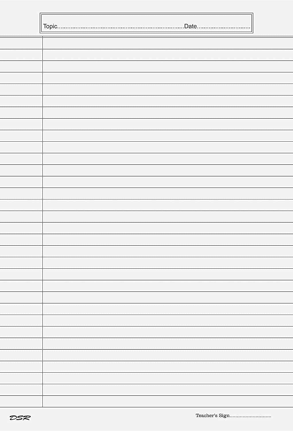 White Paper Sheet