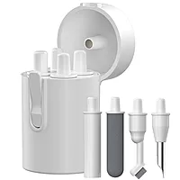 Portronics 5-in-1 Cleaning Kit: Essential for gadget maintenance. Includes microfiber cloth, brush, spray, and more. Ideal for tech enthusiasts!