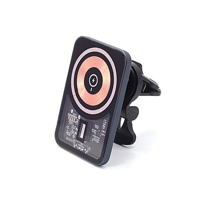 Just Corseca SWIFTCHARGE Magnetic Wireless Car Charger – 15W Fast Charging | MagSafe Compatible