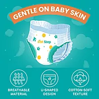1st Step - Disposable Baby Diaper Size S -76 Pcs Pant Sytle