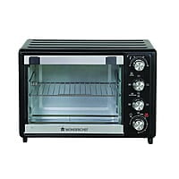 Wonderchef Oven Toaster Griller (OTG) 32 Litres, Stainless Steel With Rotisserie, Auto Power-Off With Bell, Heat Resistant