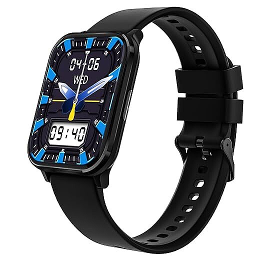 Lapcare Smart Watch Fitso II LSW‑006 offers Bluetooth calling, built-in voice assistant, SpO₂ & heart‑rate tracking, weather forecast, music control, IPS 1.91″ display, IP67 water‑resistance.