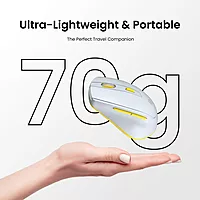 Portronics Toad 32 Wireless Mouse – 6 Buttons | 2.4GHz Connectivity | 10m Working Range | Adjustable Optical DPI | Ergonomic Design | Auto Power Saving | Laptop & PC Compatible | Grey