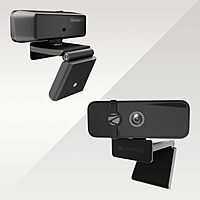 Zebronics Sharp Pro Webcam – QXGA HD Webcam with Mic, Autofocus, USB Plug & Play