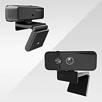 Zebronics Sharp Pro Webcam – QXGA HD Webcam with Mic, Autofocus, USB Plug & Play