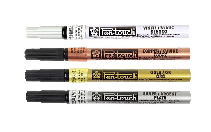 SAKURA PENTOUCH PAINT MARKER, EXTRA-FINE POINT, 0.7MM SAKURA PENTOUCH PAINT MARKER, EXTRA-FINE POINT, 0.7MM