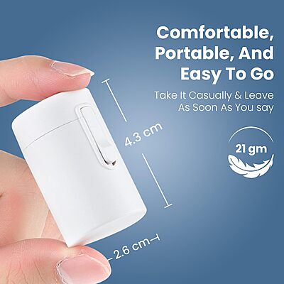 Portronics Clean U 5-In-1 Cleaning Kit for Laptop, Mobiles, and Tablets – White