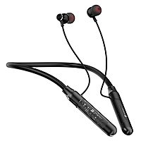 Portronics Harmonics Y3 Bluetooth In-Ear Headset – V5.4, Type-C | 40Hrs Play Time |  Black