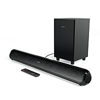 Portronics Pro X1 100W Soundbar – Experience immersive sound with deep bass, USB support for easy connectivity, and sleek design. Perfect for movies, music, and gaming. Elevate your audio experience!