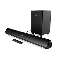 Portronics Pro X1 100W Soundbar – Experience immersive sound with deep bass, USB support for easy connectivity, and sleek design. Perfect for movies, music, and gaming. Elevate your audio experience!