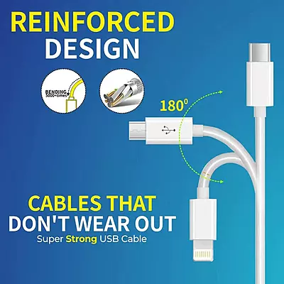 Digitek Lightning Cable 2 A 1 m USB compatible, One Cable DC1M 3-1 Digitek Lightning Cable 2 A 1 m USB compatible, One Cable DC1M 3-1