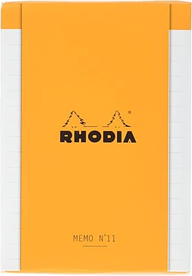 Rhodia Memo Pad #11 A7 Ruled
