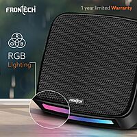 Frontech SPK-0007 multimedia speakers deliver rich, clear sound with sleek design—perfect for desktops, laptops, and home entertainment.