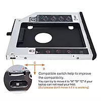 uPort BIG CADDY 12.7 mm Internal HDD Enclosure provides excellent protection, easy access, and supports multiple HDD sizes for reliable performance.