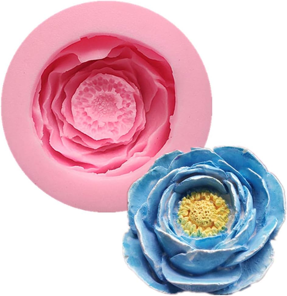 Silicon Mold Candle Flower