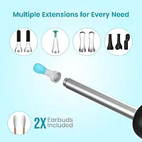 Portronics Cleansify – 1080p Ear Camera Wax Cleaner offers a high-definition view for ear cleaning. Its ergonomic design and easy-to-use app make ear hygiene simple and effective.