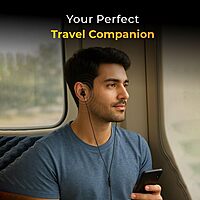 Corseca JC SyncStrom Wired Earphones – 3.5mm Jack | 10mm Drivers | Extra Bass | Mic