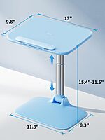 Portable Laptop Table for 17" Devices – Foldable, Anti-Skid, Adjustable Height, Lightweight Design, Ideal for Home, Office, or Travel, Easy to Store, Perfect for Working or Studying Anywhere.