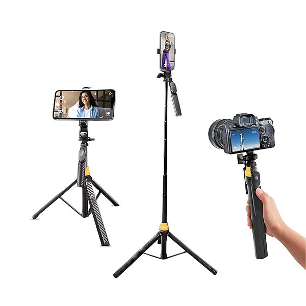 DigiTek DTR-555 SS Tripod Selfie Stick
