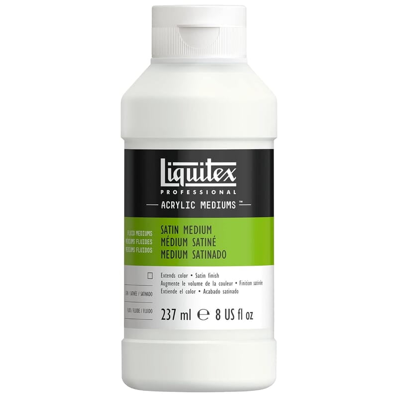 LIQUITEX 237ML SATIN FLUID MEDIUM 8108