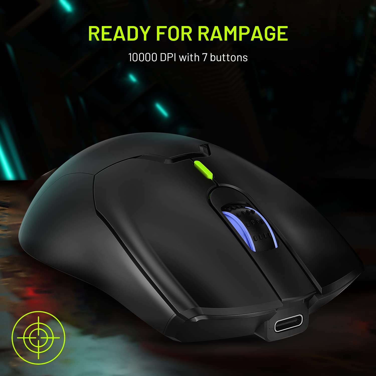 Archer Tech Lab Recurve 600 Wireless Mouse