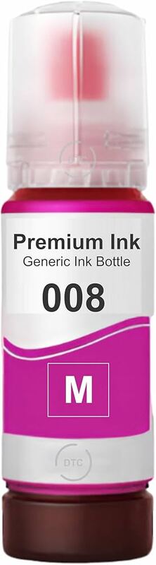 008 Ink for Epson L6460, L6490, L15150, L15160, L15180, L6570, L6580, M15140, M15180 (Magenta) 008 Ink for Epson L6460, L6490, L15150, L15160, L15180, L6570, L6580, M15140, M15180 (Magenta)