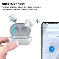 Portronics Twins S3 – TWS Earbuds, 20H Playtime, White. Enjoy seamless connectivity, superior sound quality, and a sleek design. Perfect for music lovers and on-the-go lifestyles.