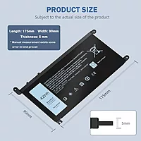 Dell 7579 laptop battery offers reliable performance with a capacity of 42Wh. It ensures long-lasting power for your device, making it ideal for work and entertainment on the go.