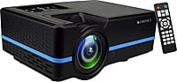 ZEBRONICS ZEB-LP2000M Full HD Home Theatre Projector with Miracast, DLNA/Airplay Support, Built in Speaker, HDMI/VGA, 1080p Support and Remote Control