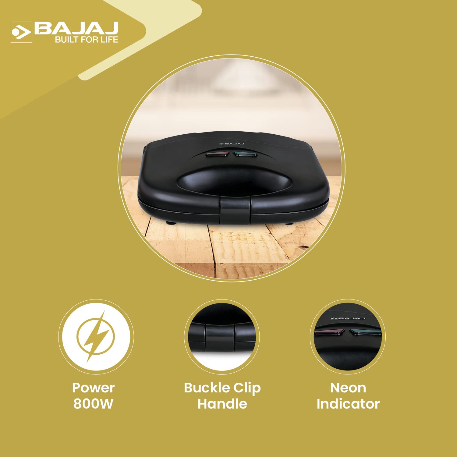 Bajaj IVORA NEO SPOT LIGHT 2W WDL INBUILT (In-built Driver)