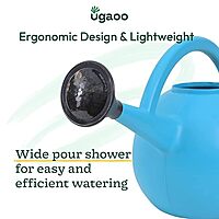 Ecsha Litre Large Plant Watering Can for Garden-Green