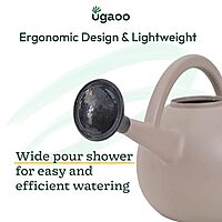 Ecsha Litre Large Plant Watering Can for Garden-Green