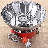 Outdoor Windproof Gas Stove Burner for Travel, Hiking, 1 Gas Cylinders  Trekking & Backpacking