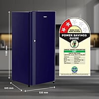 WHIRLPOOL 185 L SINGLE DOOR 2S