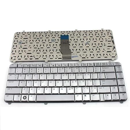 Laptop Keyboard Compatible for HP Pavilion DV5 DV5Z DV5 1000 DV5 1301 DV5 1100 Silver Laptop Keyboard Compatible for HP Pavilion DV5 DV5Z DV5 1000 DV5 1301 DV5 1100 Silver