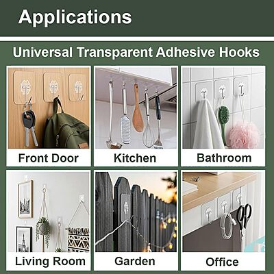 Self Adhesive Wall Hooks for Hanging
