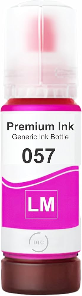 057 Refill Ink for Epson L8050, L18050 Printer (Light Magenta)